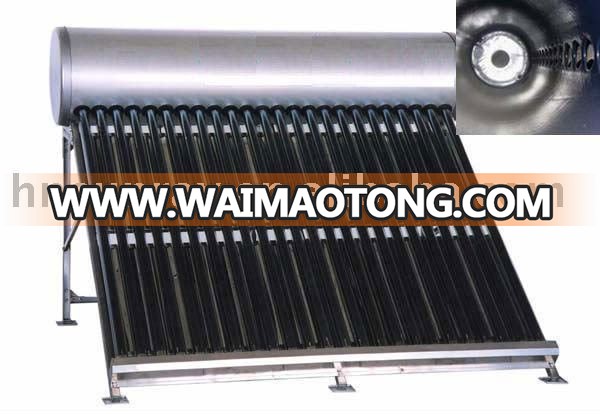 galvanized steel 240 L solar water heater with reflector