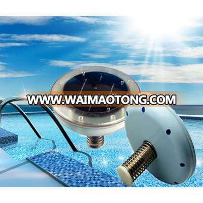 Solar swimming pool ionizer