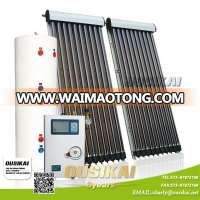 Split Pressurized solar water heater with Double coilers